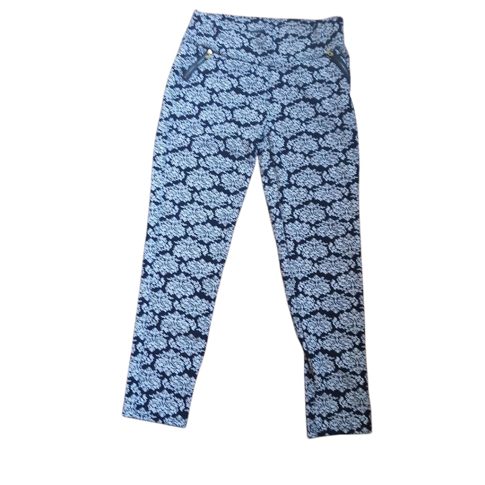 Damask Fleece-lined Leggings‎